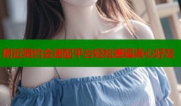 附近陌约会速配平台轻松邂逅真心好友