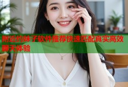 附近约妹子软件推荐快速匹配真实高效聊天体验