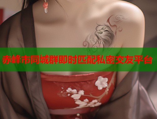 赤峰市同城群即时匹配私密交友平台
