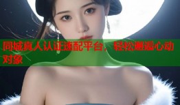 同城真人认证速配平台，轻松邂逅心动对象