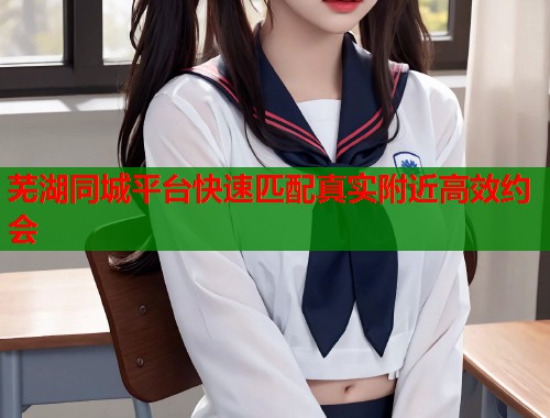 芜湖同城平台快速匹配真实附近高效约会