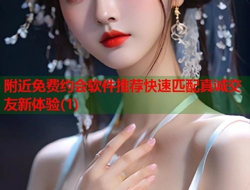 附近免费约会软件推荐快速匹配真诚交友新体验(1)